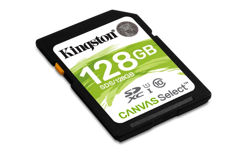 128GB SDXC Kingston Canvas Select CL10 UHS-I 80R - obrázek produktu