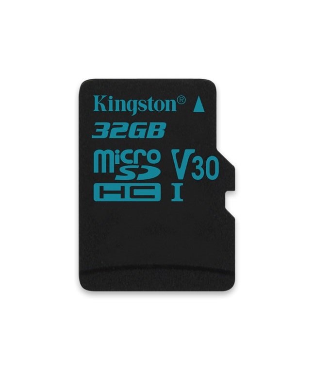 32GB microSDHC Kingston Canvas Go UHS-I U3 V30 90R/ 45W bez adapteru - obrázek produktu