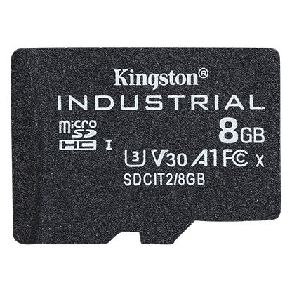 Kingston Industrial/ micro SDHC/ 8GB/ 100MBps/ UHS-I U3 /  Class 10 - obrázek produktu
