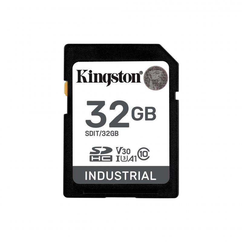 Kingston Industrial/ SDHC/ 32GB/ 100MBps/ UHS-I U3 /  Class 10 - obrázek produktu