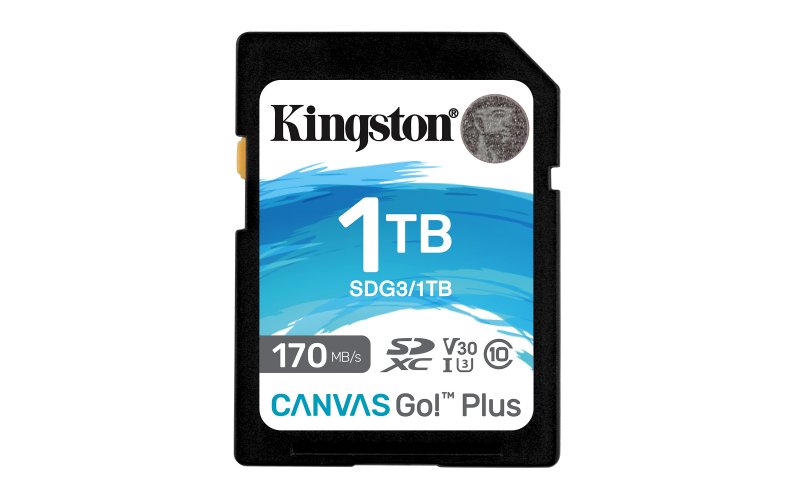 Kingston Canvas Go Plus/ SDXC/ 1TB/ UHS-I U3 /  Class 10 - obrázek produktu