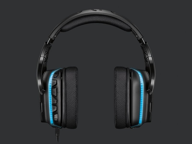Náhlavní sada Logitech G635 Wired 7.1 LIGHTSYNC - gaming headset - obrázek č. 1