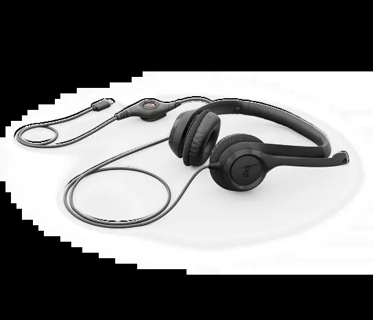 Náhl. sada Logitech Stereo H390 USB-C - obrázek č. 1