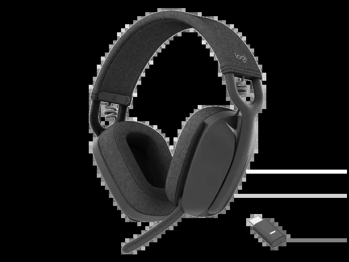 Náhlavní sada Logitech Zone Vibe Graphite - obrázek produktu