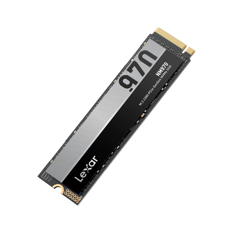 Lexar NM970 / 512GB / SSD / M.2 NVMe / Černá - obrázek č. 1