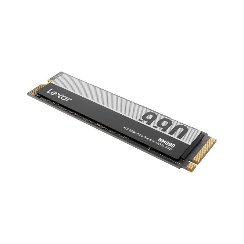 Lexar NM990 / 4TB / SSD / M.2 NVMe / Šedá - obrázek č. 3