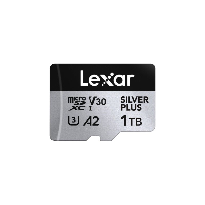 Lexar 1TGB H-P Silver Plus microSDHC s adp C10 A2 - obrázek produktu