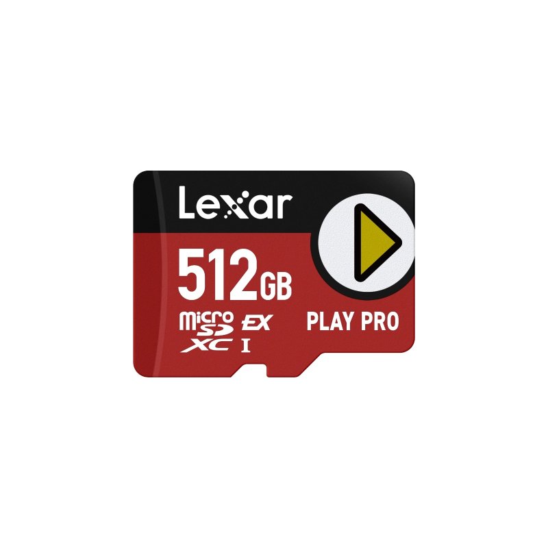 Lexar 512GB PLAY Pro microSD Express 7.1 C10 U3 - obrázek produktu