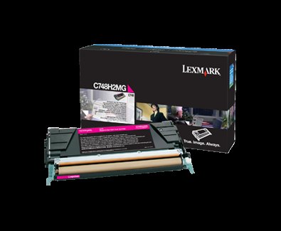 Lexmark C748 velká purpur.kazeta, C748H2MG - obrázek produktu