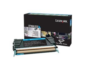 Lexmark X746,X748 azurová toner.kazeta,X746A1CG - obrázek produktu