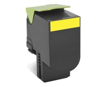 Lexmark 802SY standard.žlutá toner.kazeta,80C2SY0 - obrázek produktu