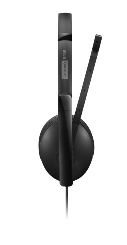 Lenovo Wired VoIP / ANC / USB / Černá - obrázek č. 2