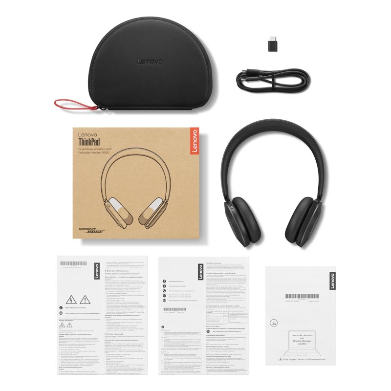 ThinkPad Dual-Mode Wireless ANC Foldable Headset - obrázek č. 6