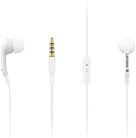 Lenovo 100 In-Ear Headphone bílé - obrázek produktu