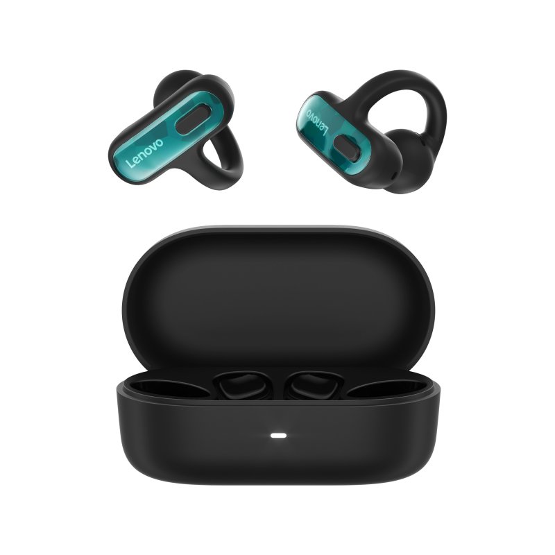 Lenovo Open-Ear Clip-on Earbuds X500 / BT / Černá - obrázek produktu