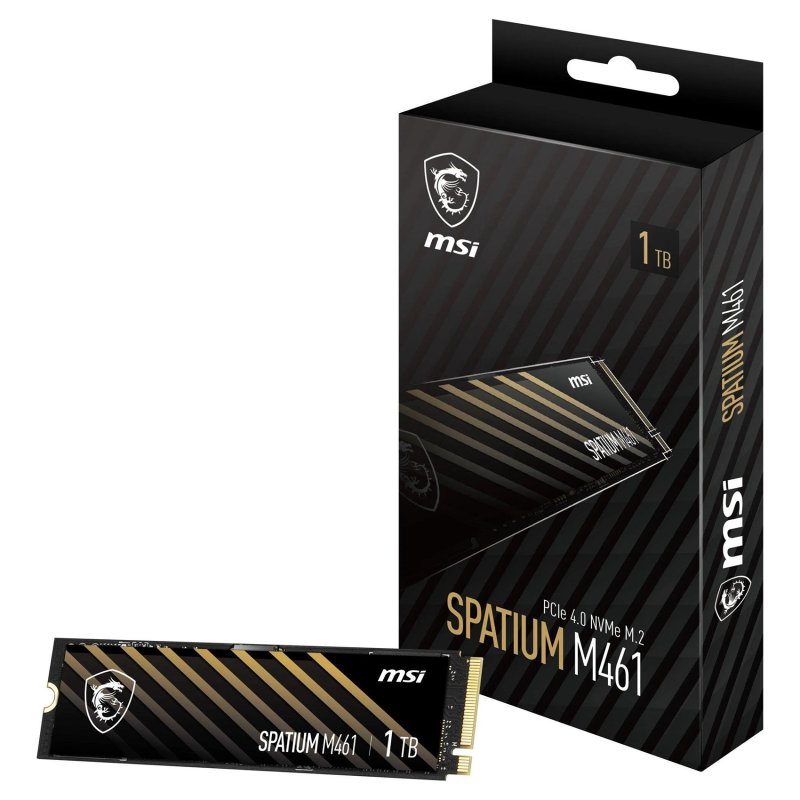 MSI SPATIUM M461 / 1TB / SSD / M.2 NVMe - obrázek produktu