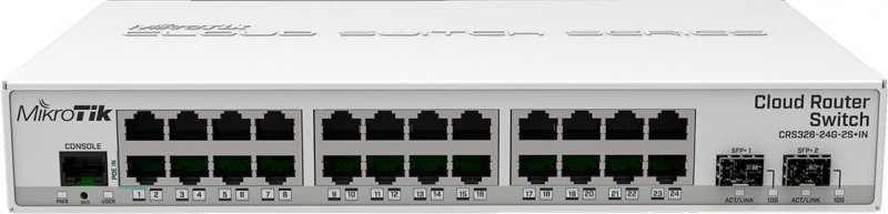 MikroTik CRS326-24G-2S+IN,16port GB cloud router switch - obrázek produktu