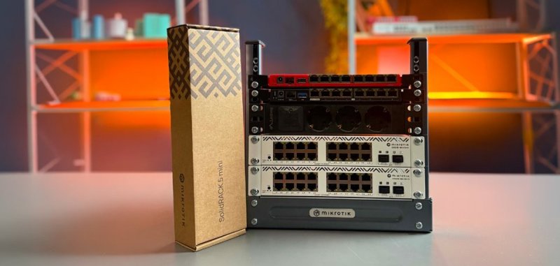 MikroTIk SR-5U-mini - SolidRACK 5 mini - obrázek č. 3