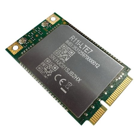 MikroTik R11e-LTE7, miniPCIe CAT7 LTE karta - obrázek produktu