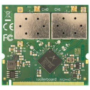 Mikrotik R52HnD MiniPCI karta s MMCX konektory - obrázek produktu