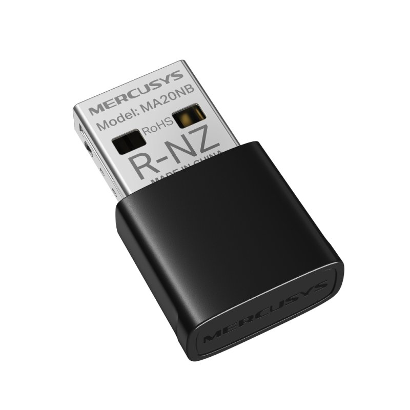 Mercusys MA20NB AC650 Nano WiFi BT USB Adapter - obrázek produktu