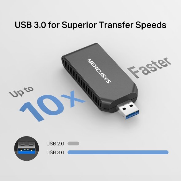 Mercusys MA70XM AX1800 Wi-Fi 6 USB Adapter - obrázek č. 3