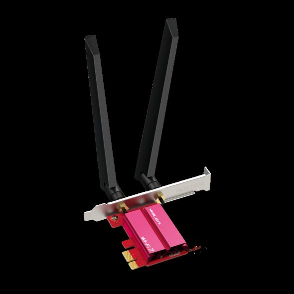 Mercusys MA47BE BE9300 Tri-Band WiFi7 PCIe adapter - obrázek produktu