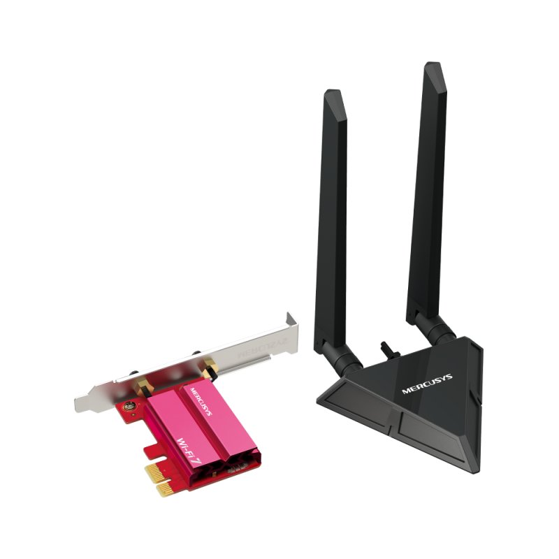 Mercusys MA49BE BE9300 Tri-Band WiFi7 PCIe adapter - obrázek produktu