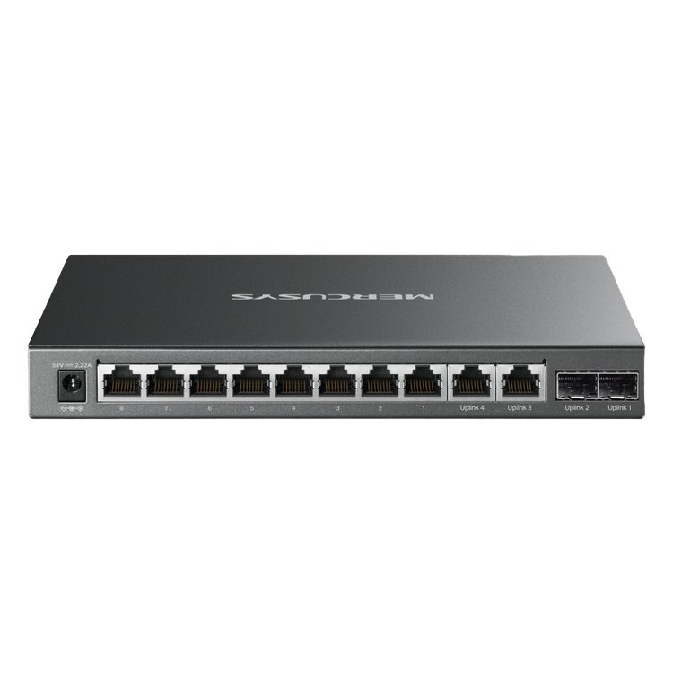 Mercusys MS112GMP 12xGb (8xPoE+) - obrázek produktu