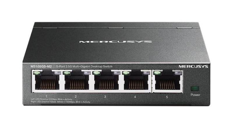 Mercusys MS105GS-M2 5x2.5G Desktop switch - obrázek produktu