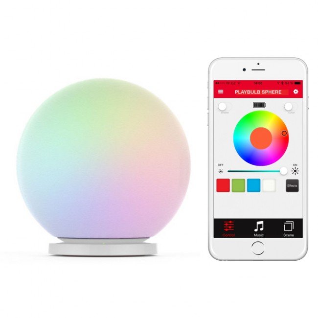 MiPow Playbulb™ Sphere chytrá LED koule - obrázek produktu