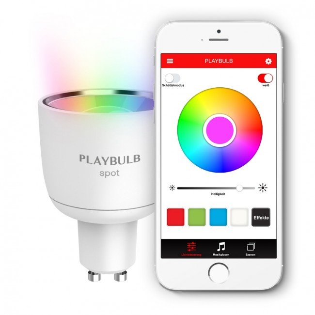 MiPow Playbulb™ Spot chytrá LED Bluetooth žárovka - obrázek produktu