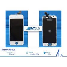 NTSUP LCD modul iPhone SE bílý kvalita A - obrázek produktu