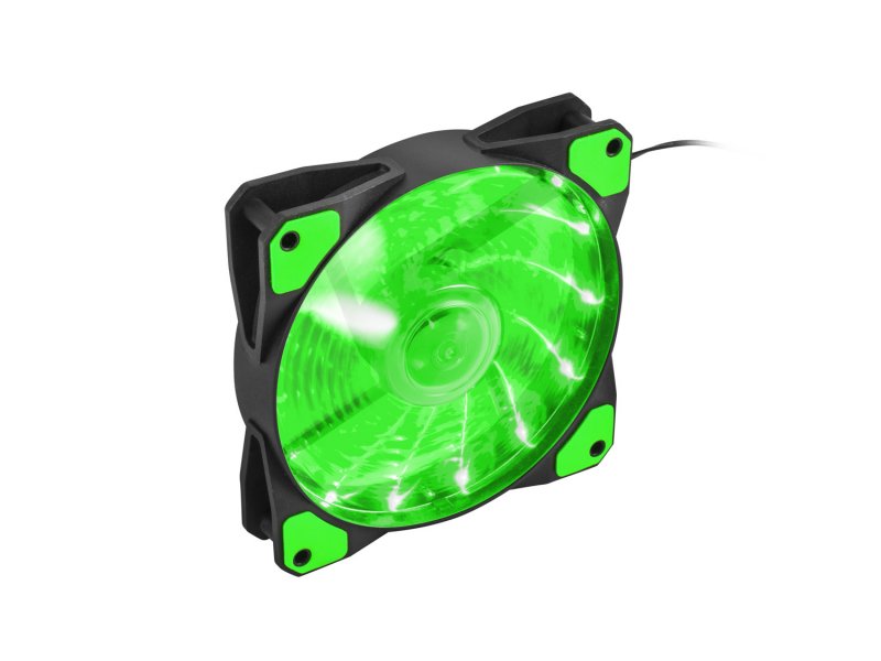 Ventilátor Genesis Hydrion 120, zelené LED, 120mm - obrázek č. 3