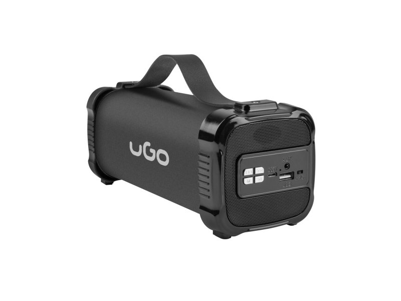 Bluetooth reproduktor UGO Mini Bazooka 2.0 5W, stereo, 1200 mAh, FM radio, USB, AUX - obrázek č. 4