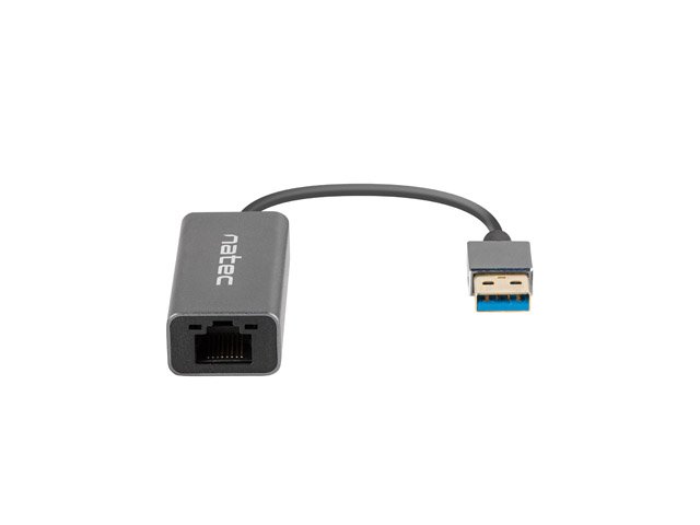 NATEC CRICKET externí Ethernet síťová karta USB 3.0 1X RJ45 1GB kabel - obrázek č. 2