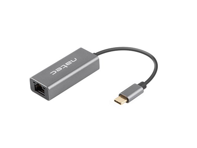 NATEC CRICKET externí Ethernet síťová karta USB-C 3.1 1X RJ45 1GB kabel - obrázek č. 1