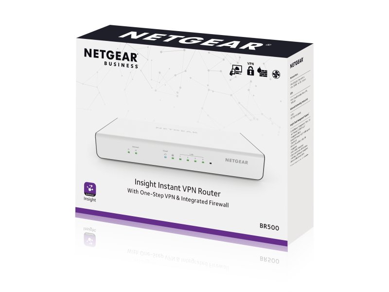 NETGEAR BR500 Insight Instant VPN Router - obrázek č. 1