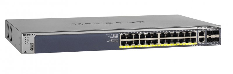 NETGEAR M4100 24xGb PoE, 4x SFP switch,GSM7226LP - obrázek produktu