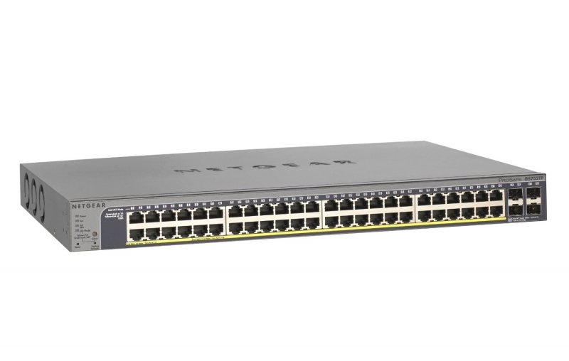 NETGEAR 52x GB PoE Stack.Smart+6x SFP, GS752TPSB - obrázek produktu