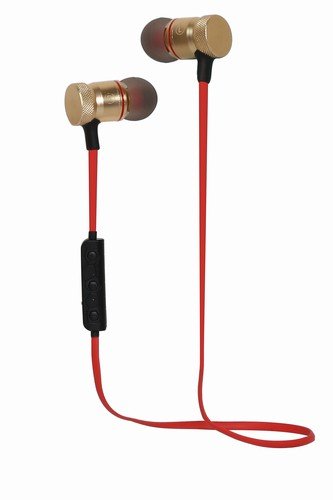 Bluetooth Sluchátka do uší S3 červené - obrázek produktu