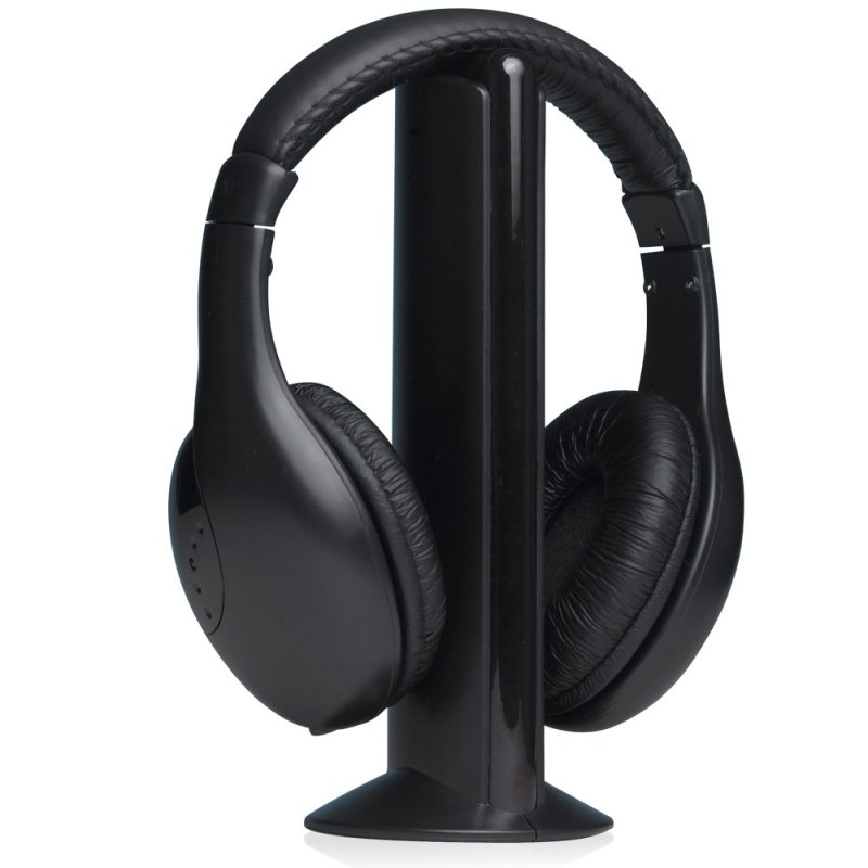 Bezdrátová sluchátka W9 Black - obrázek produktu