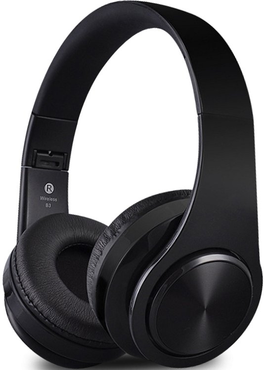 Bezdrátová sluchátka S5, černé - obrázek produktu