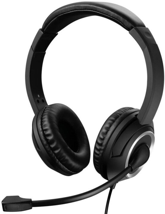 Sandberg PC sluchátka USB Chat Headset s mikrofonem, černá - obrázek produktu