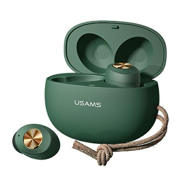 USAMS ES TWS Fashion EarBuds Dark Green - obrázek produktu