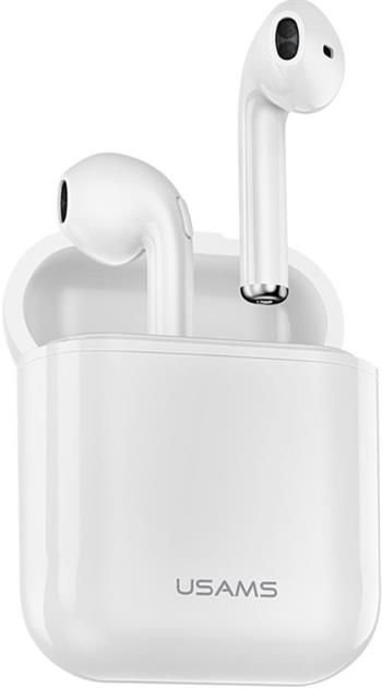 USAMS LC Dual Stereo Wireless Headset vs 5.0 White - obrázek produktu