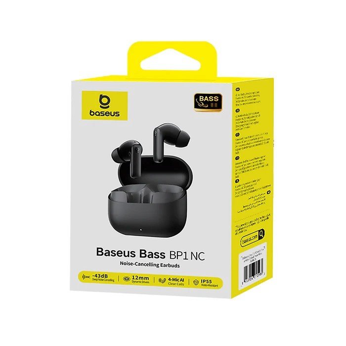 Baseus Bass BP1 NC In-Ear Bezdrátová Sluchátka Galaxy Blue - obrázek č. 2