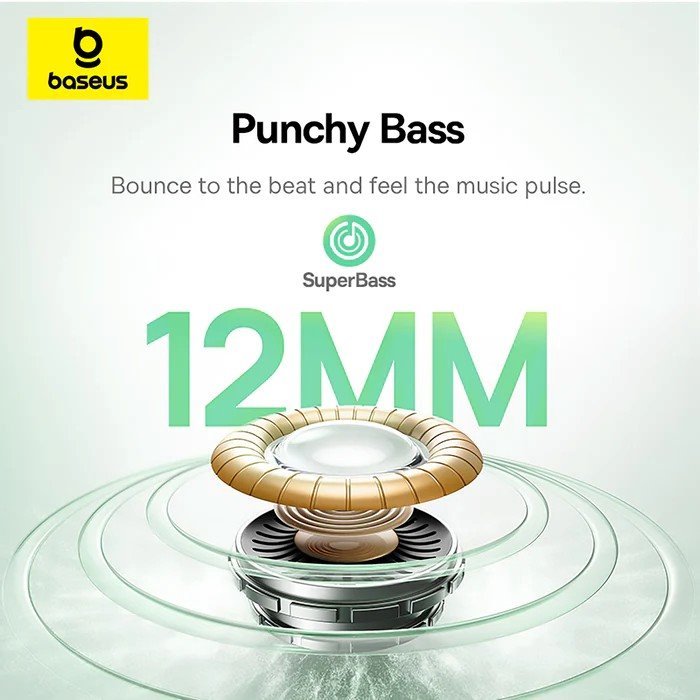 Baseus Bass BP1 NC In-Ear Bezdrátová Sluchátka Galaxy Blue - obrázek č. 6