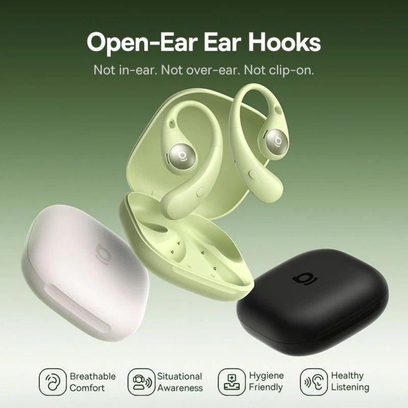Baseus Bass BF1 Pro Eli Sport 2 Bezdrátová Sluchátka Natural Green - obrázek č. 1