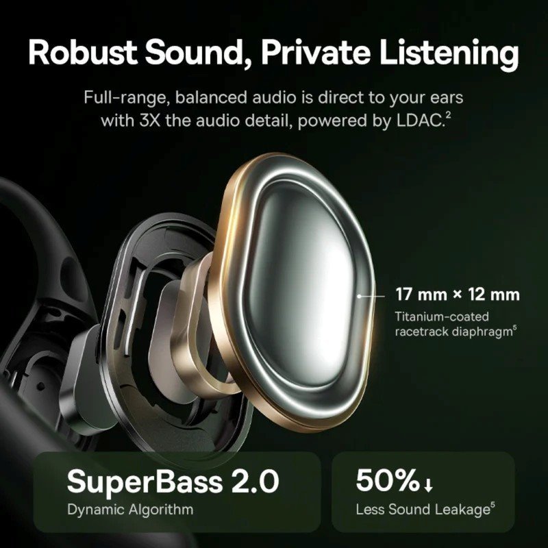 Baseus Bass BF1 Pro Eli Sport 2 Bezdrátová Sluchátka Cosmic Black - obrázek č. 2